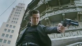 Joseph Gordon-Levitt Can't Pull the Trigger on Bruce Willis in Amazing New "Looper" Trailer