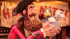 An Animated Hugh Grant in "Pirate" Movie