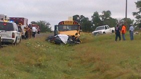 School Bus Involved in Fatal Crash