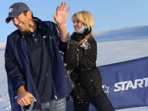 Romo, Crawford, and  Ludacris Make the Most of a Snow Day 