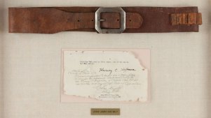 Jesse James Pistol Belt, Other Outlaw Items Up for Auction