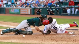 Kinsler OK After Collision