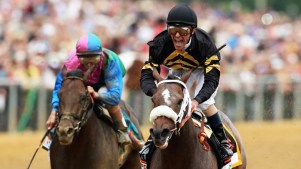 Scenes from Preakness Stakes