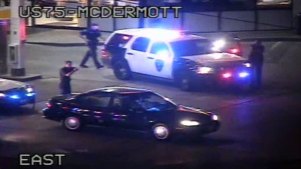 Traffic Cameras Catch Police Chase