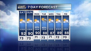 NBC 5 Meteorologist Rick Mitchell provides the weekend forecast.