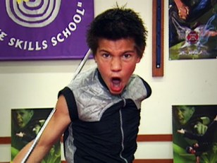 Life Before Twilight: Young Taylor Lautner's Karate Skills