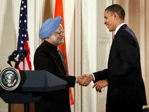 Obama Hails "Partnership" with India