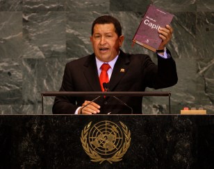 Chavez's Nose Detects "Hope" Over "Sulfur" at U.N. Confab