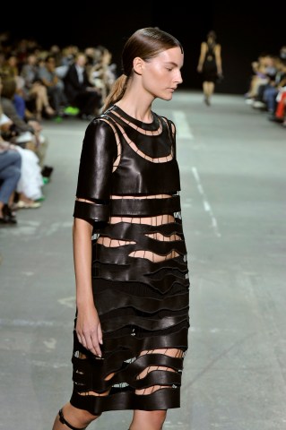 Alexander Wang Tries Gravity-Defying Cut-Outs and Invisible Stitching for Spring