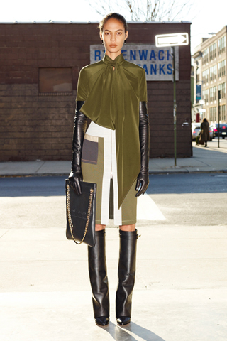 Olive Greens and Military Khakis for Pre-Fall