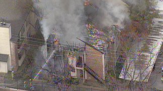 Fire Engulfs Dallas Apartment Complex