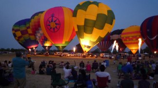 Balloon Festival in Highland Village