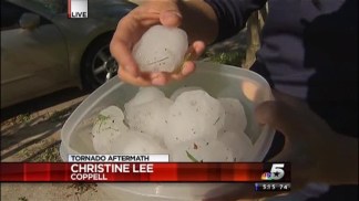 Huge Hail Damages Coppell