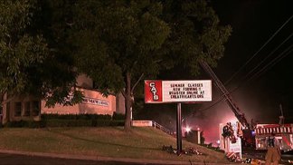 Fire Destroys CATS Theatre