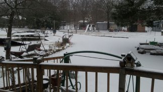 Snowy Tuesday in North Texas 
