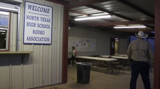 High School Rodeo Riders Mount Up