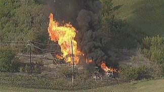 Several Hurt in Gas Line Explosion