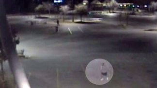 Surveillance Video Shows Morales on the Run