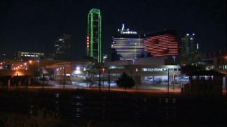 Texas-OU Lights Up Downtown