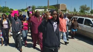Paul Quinn College Rally for Trayvon Martin