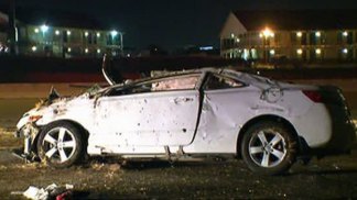 Man Rolls Car After Leading Police on Chase