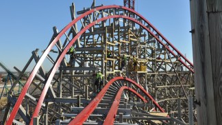 Photos: New Texas Giant at Six Flags Over Texas
