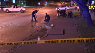 Motorcyclist Crashes During Police Pursuit