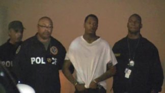 RAW VIDEO: Trey Foster Walks to Harris County Jail