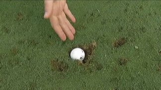 Hail Damages Lakewood Country Club Golf Course