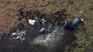 Small Plane Crash Near Hicks (911 Audio)