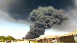 Waxahachie Releases Chemical Plant Fire Photos