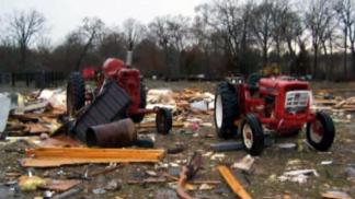 Possible Tornadoes in East Texas, Near Houston