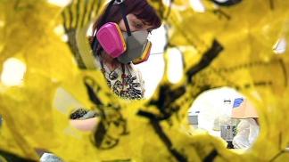 "Bag Lady" Reuses and Recycles