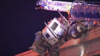 Watch Amazing Rescue of Big-Rig Driver
