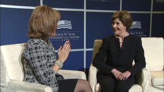 Laura Bush on the Joys of Being Back in Texas
