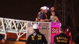 Couple Freed After Bungee Tie-Up