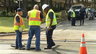 Water Main Break Floods Arlington Homes