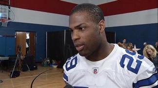 DeMarco Murray Meets The First Lady