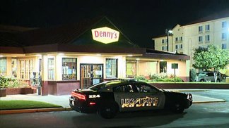 Waitress Stabbed in Denny's Lobby