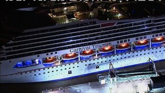 Carnival Triumph Arrives at Port