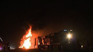 Train, Tanker Collide in Wills Point