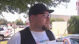 Kiss-In Protest Held at Dallas Chick-fil-A