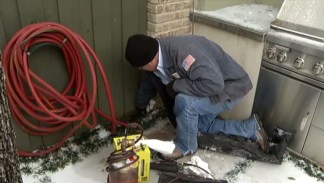 Frozen Pipes Keep Plumbers, Homeowners Hopping