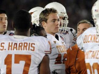 Longhorns Lose McCoy, BCS Title to Bama