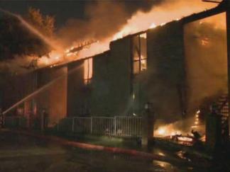 "Friday Night Lights" Star's Apt Burned