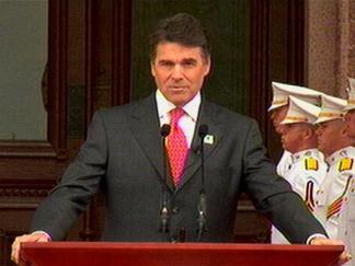 Gov. Rick Perry's Inaugural Speech - Part 1