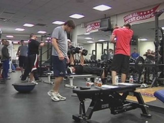 Rangers Clubhouse Gets Healthy