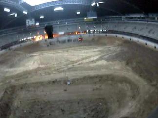 Stadium Implosion: Inside and Outside Views