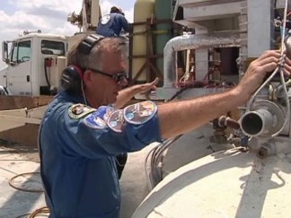 Lunar Module Prototype Tested in N. Texas
