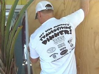 South Padre Preps for Alex